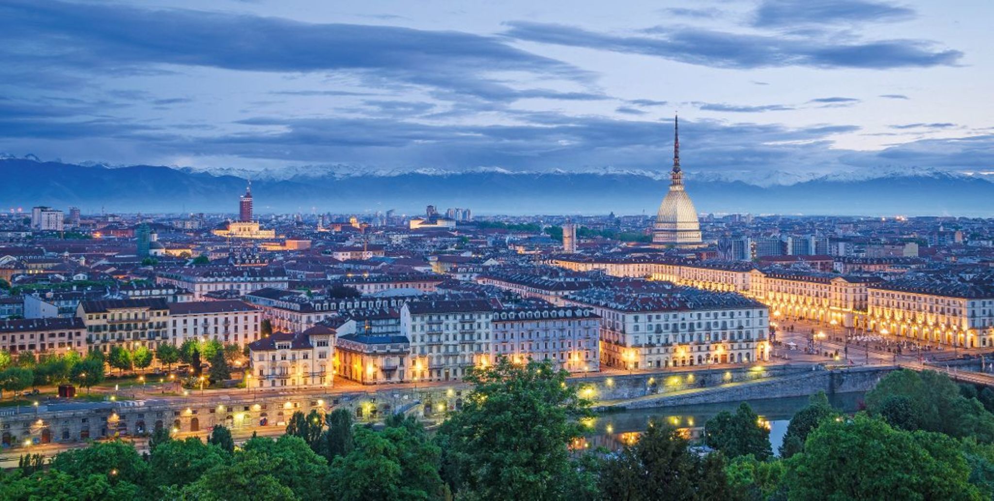 Turin im Abendlicht Turin im Abendlicht Bild
